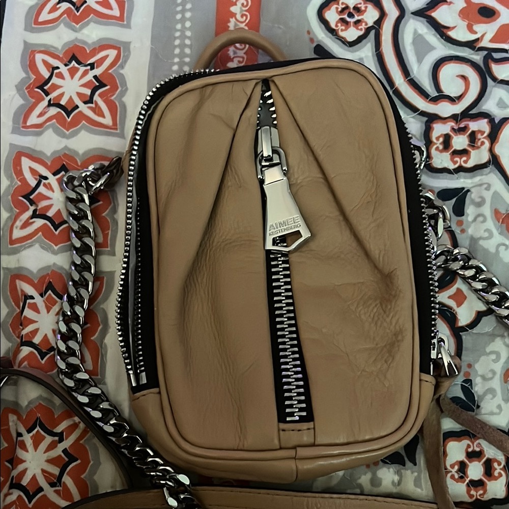 Aimee Kestenberg Tan Crossbody Bag